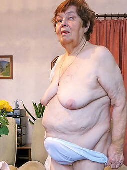 old women in panties strip