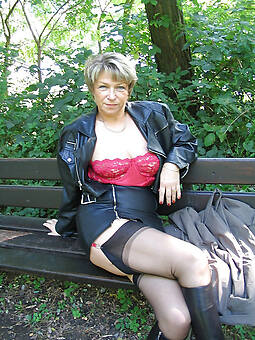 hot gilf in stockings xxx pics