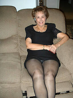 hot gilf pantyhose seduction