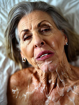 hot grannies facials free porn pics