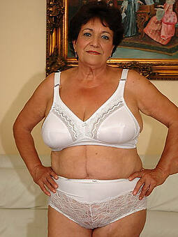 hotties grandma lingerie porn