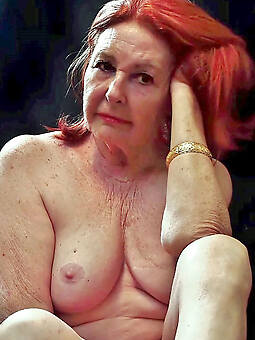 best naked old redhead photo