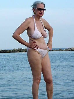 best naked old woman bikini