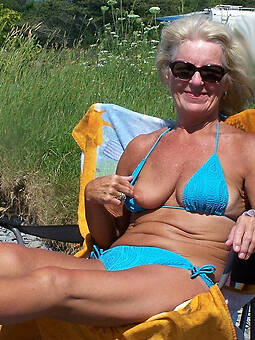 real grandma bikini amature porn