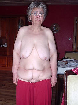 naughty natural saggy granny tits